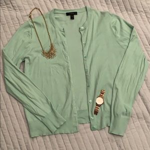 J. Crew Cotton Cardigan Sweater